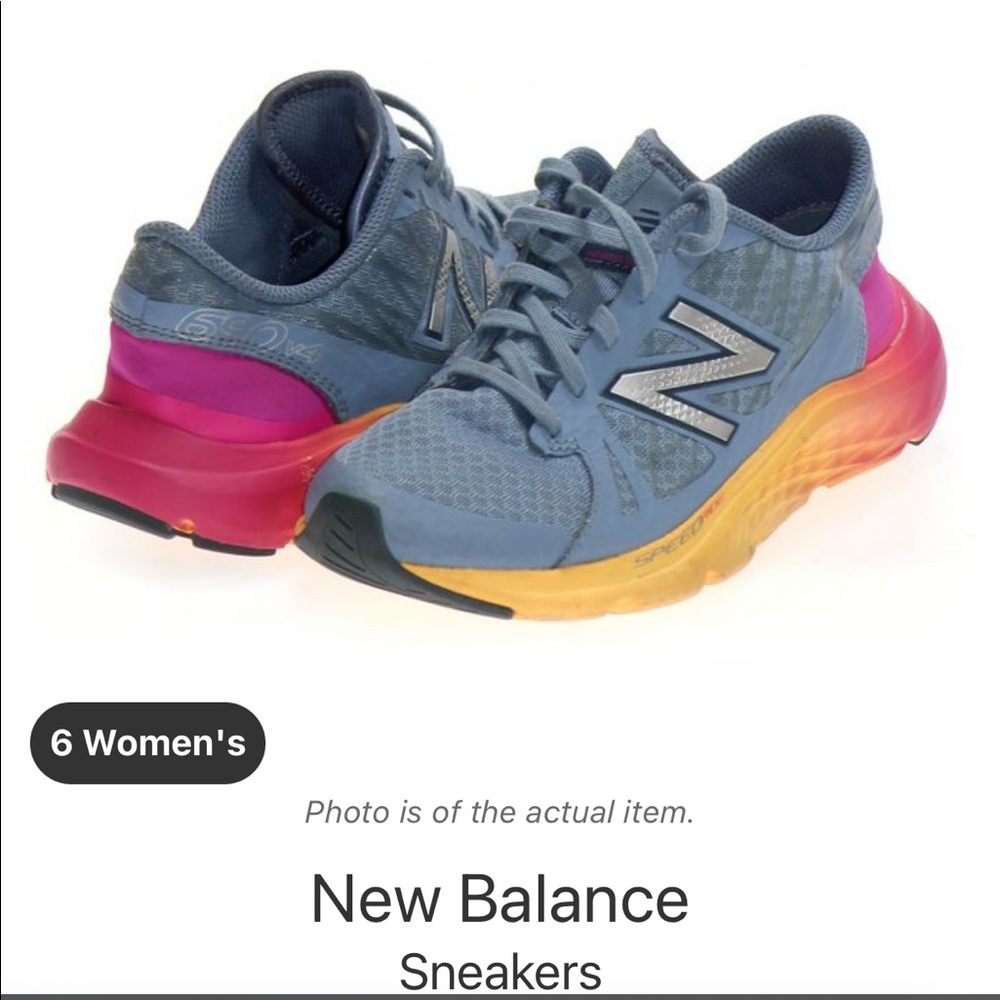 New balance sneakers size 6